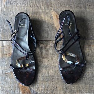 STUART WEITZMAN Turtle Shell Sandals